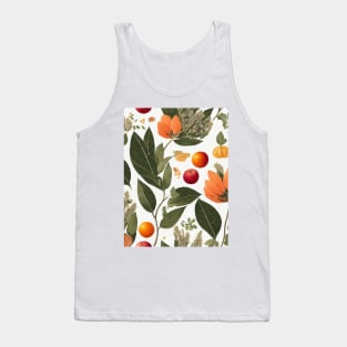 Chromatic Botanic Abstraction #58 Tank Top